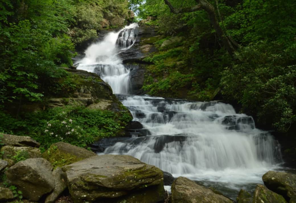 Mud Creek Falls Sky Valley, GA