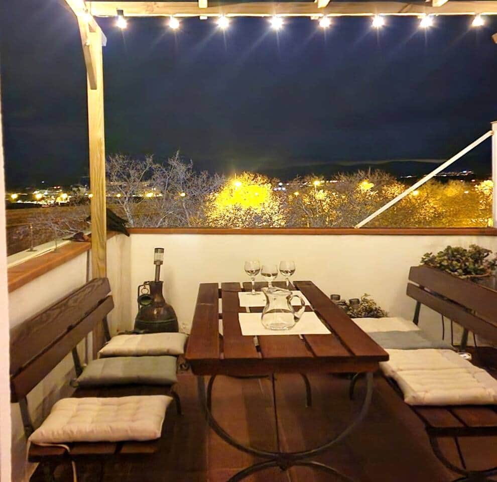 Terrasse sur le toit