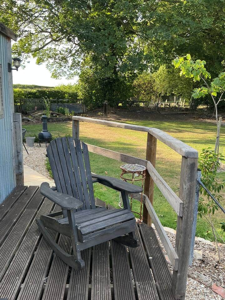 Rocking on the deck!