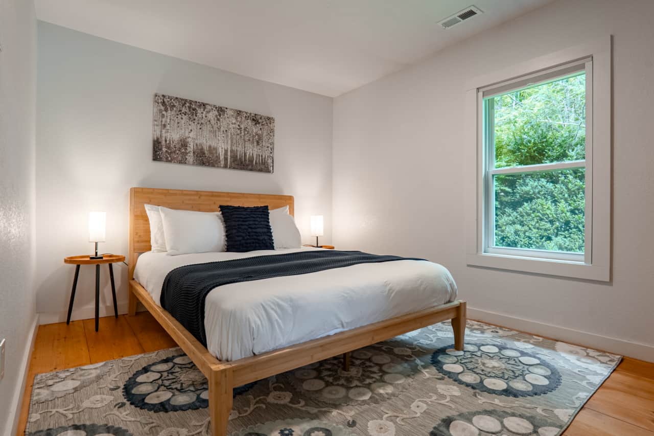 Tiny Escapes Cozy Cottage in Todd North Carolina - Unique Upscale Rentals for All of Life's Moments