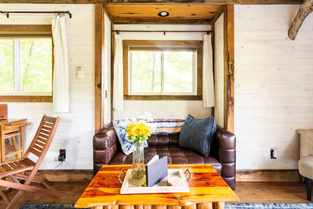 loveseat in living room