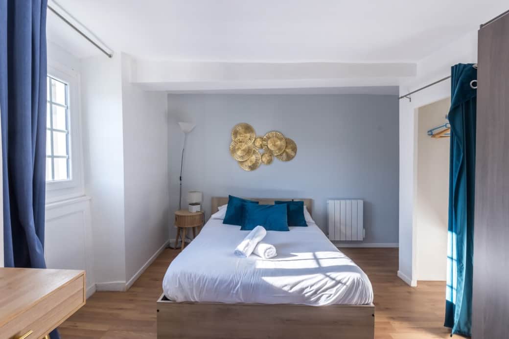 Chambre 7, au 2ème étage, avec lit double