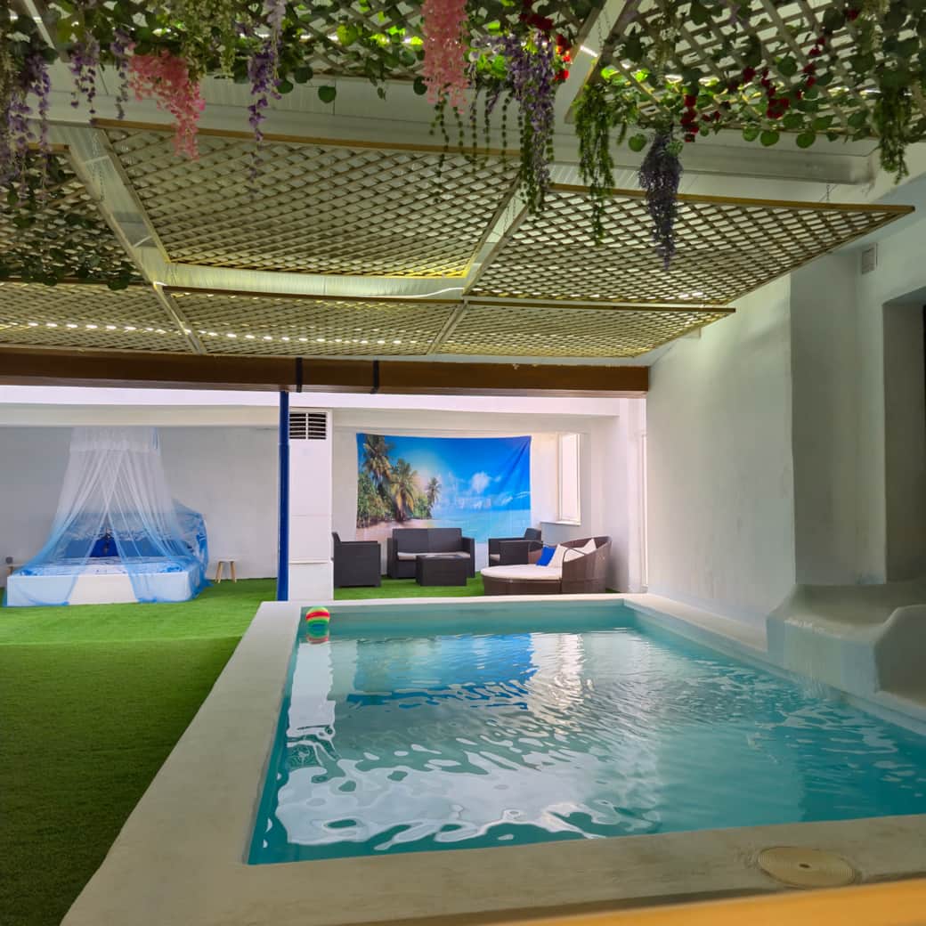 Zona de piscina