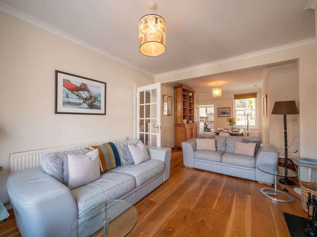 bright and airy lounge at Kennford