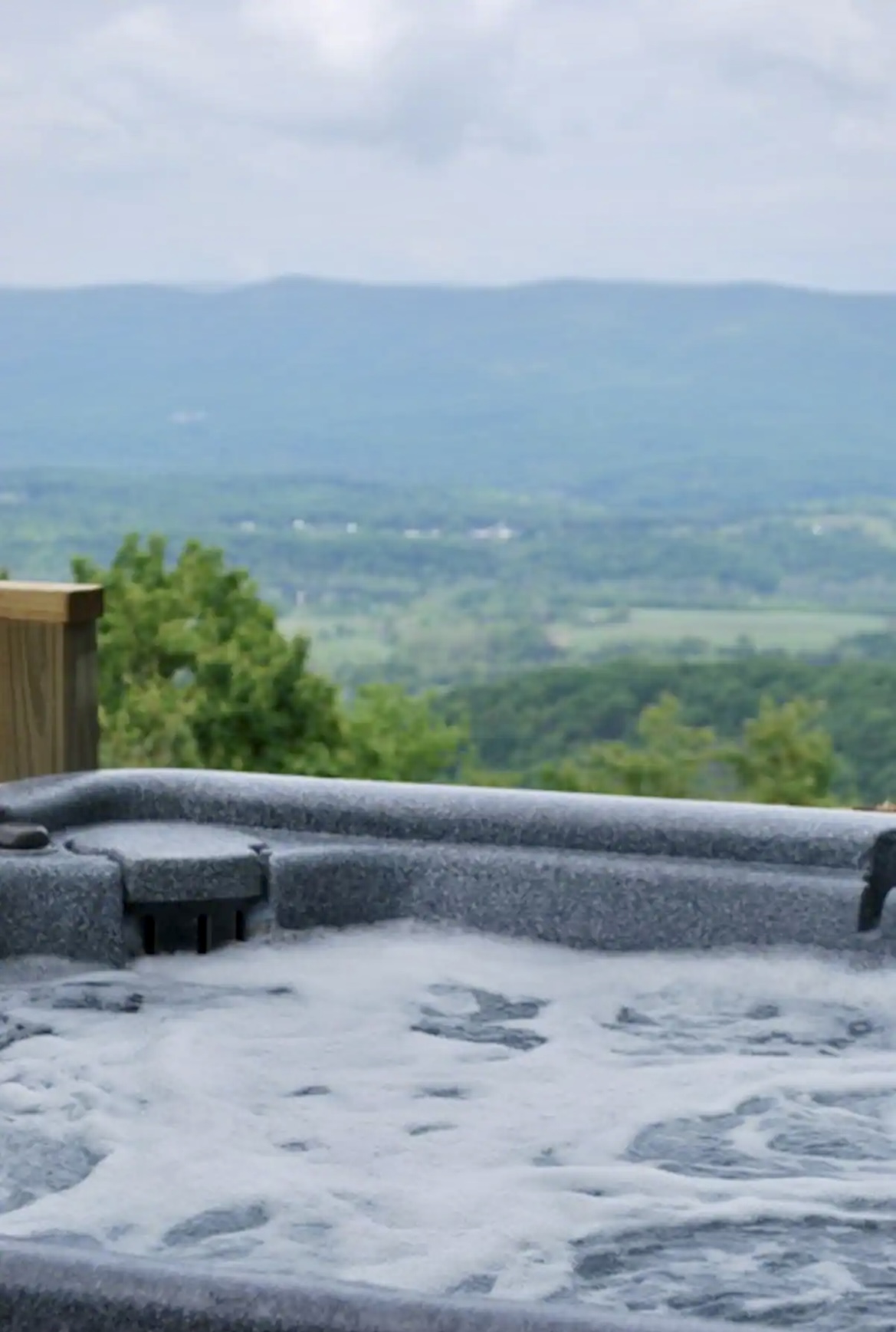 Redefine relaxation in your private escape to tranquility, where mountain views steal the show