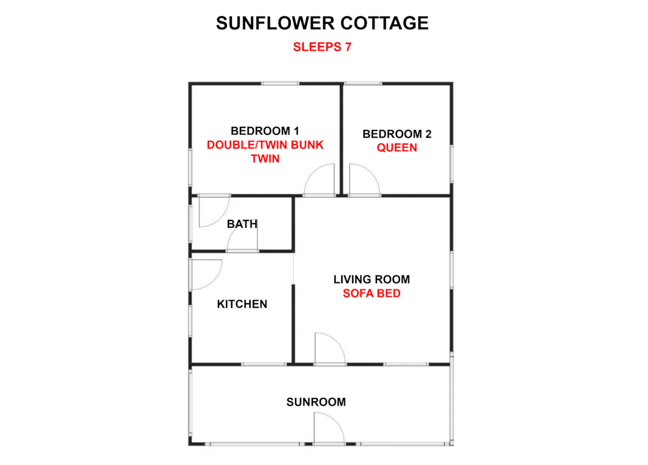 Sunflower - Floor Plan