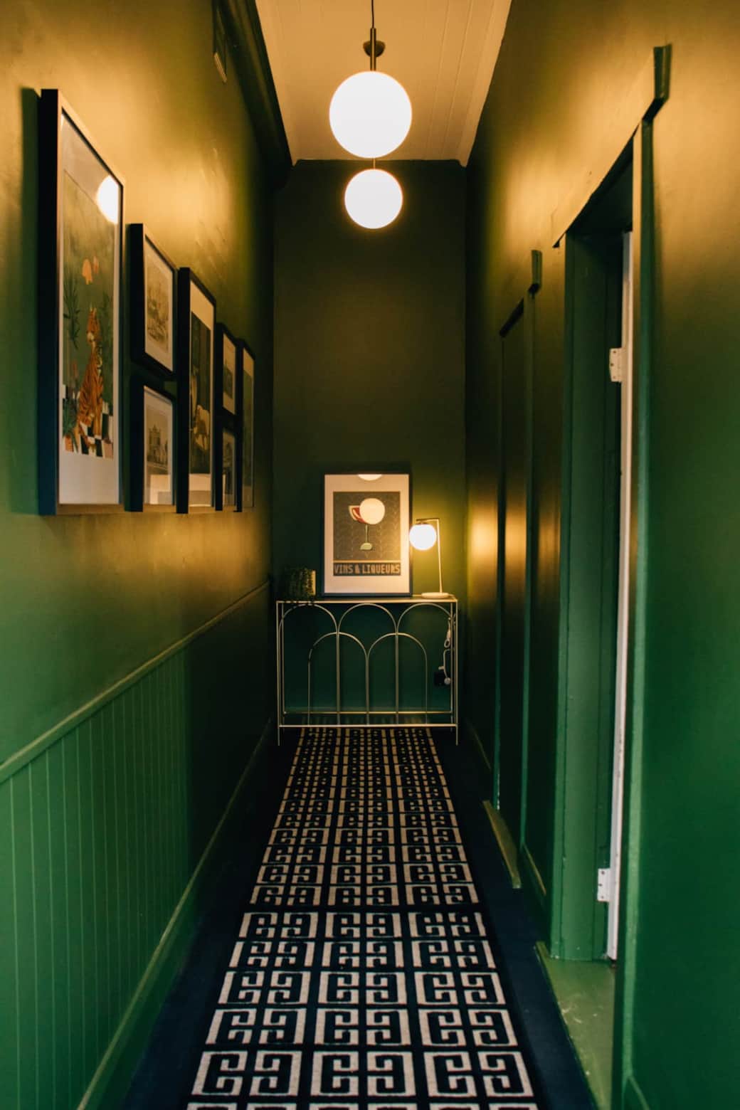The Gilded Globe's very own 'hallway to nowhere'