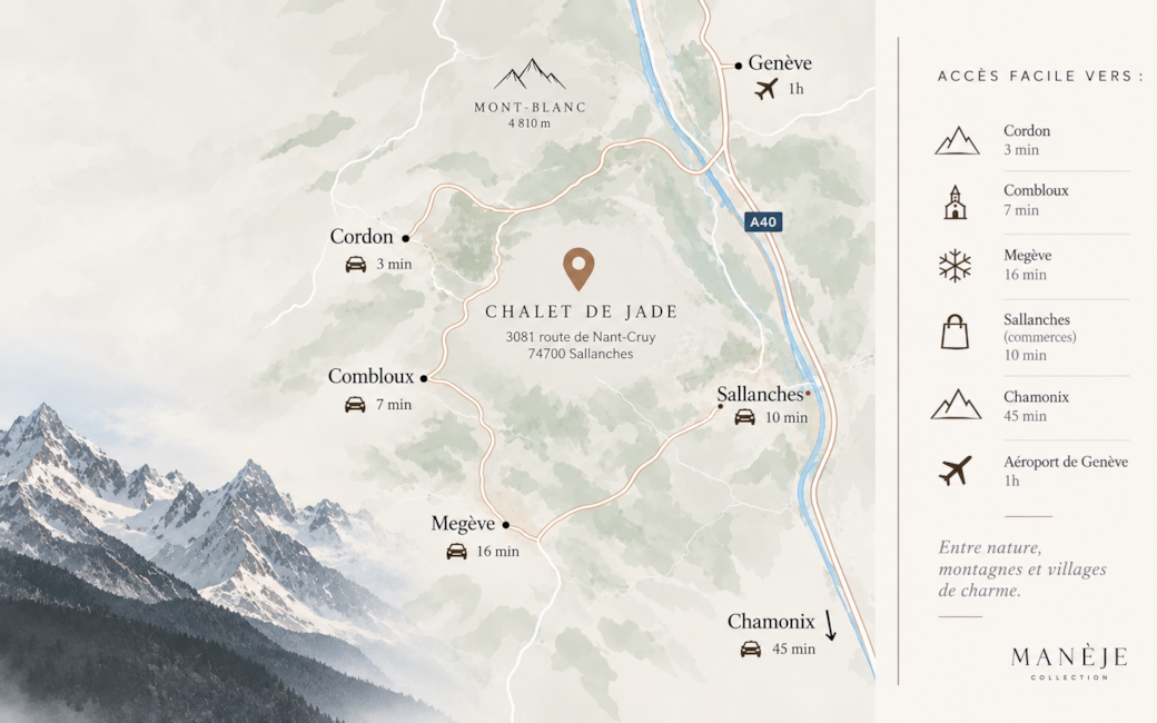 Carte de l'emplacement de l'hébergement
