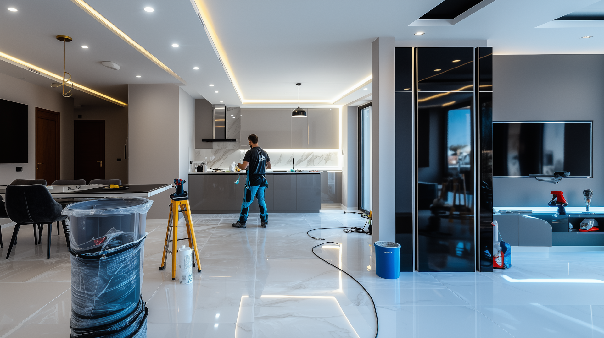 cleaning short term renting apartments