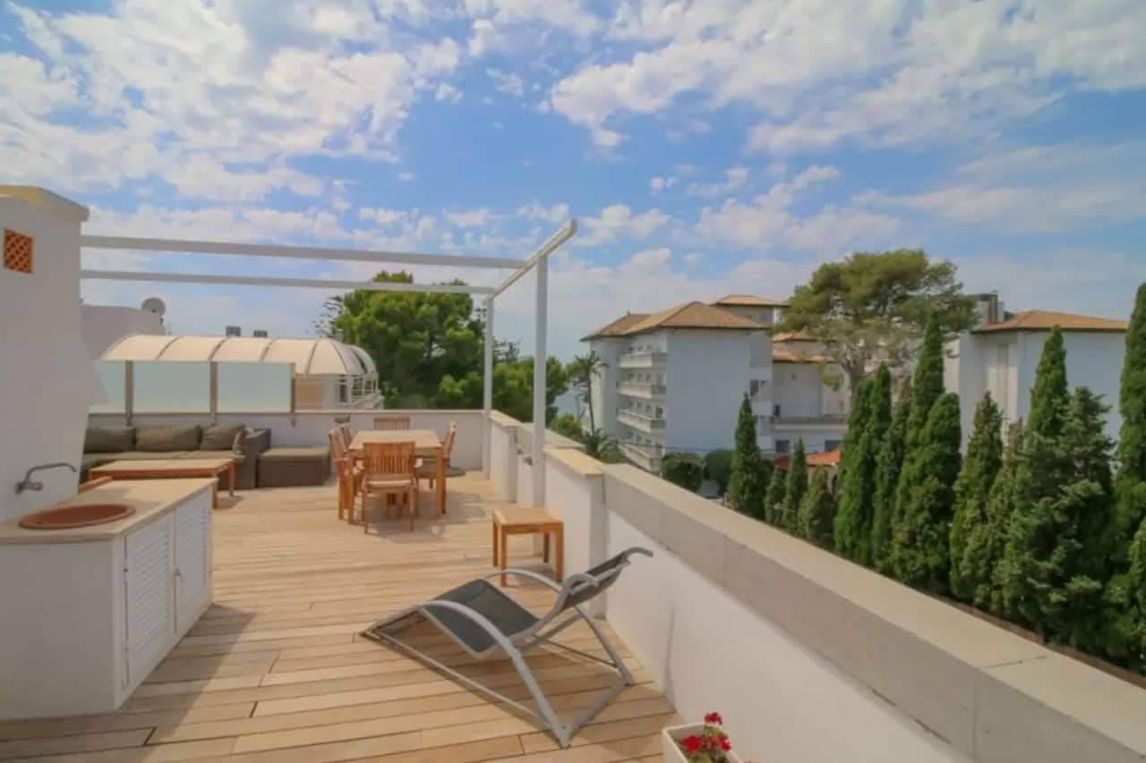 Roof terrace