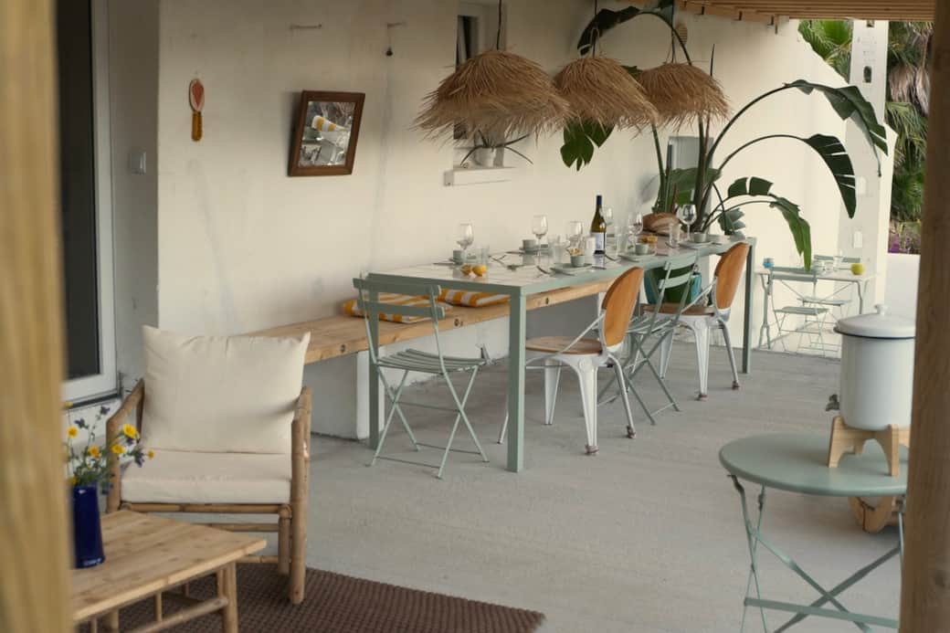 Main house terrace