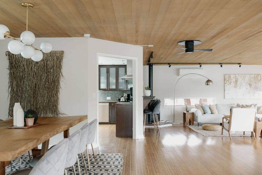 Living, Dining, Kitchen