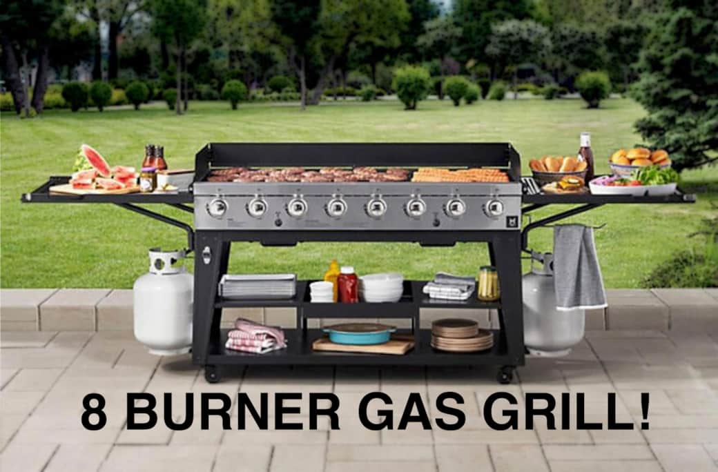 8 Burner Grill
