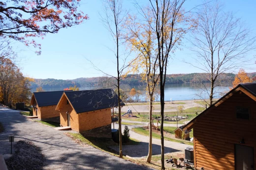 Shenandoah/Rustic Lakeview Cabin 2 Person AFrame Cabin in Franklin