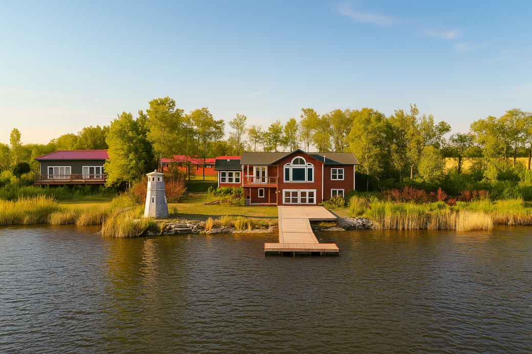 View from Private Lake