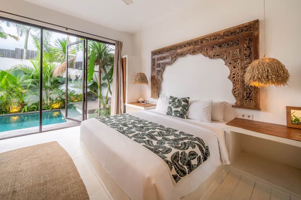 Chambre 3 vue piscine 3 VILLA YOGISURF 3 - Canggu- BALI Chambre 3 vue piscine 3 VILLA YOGISURF 3 - Canggu- BALI