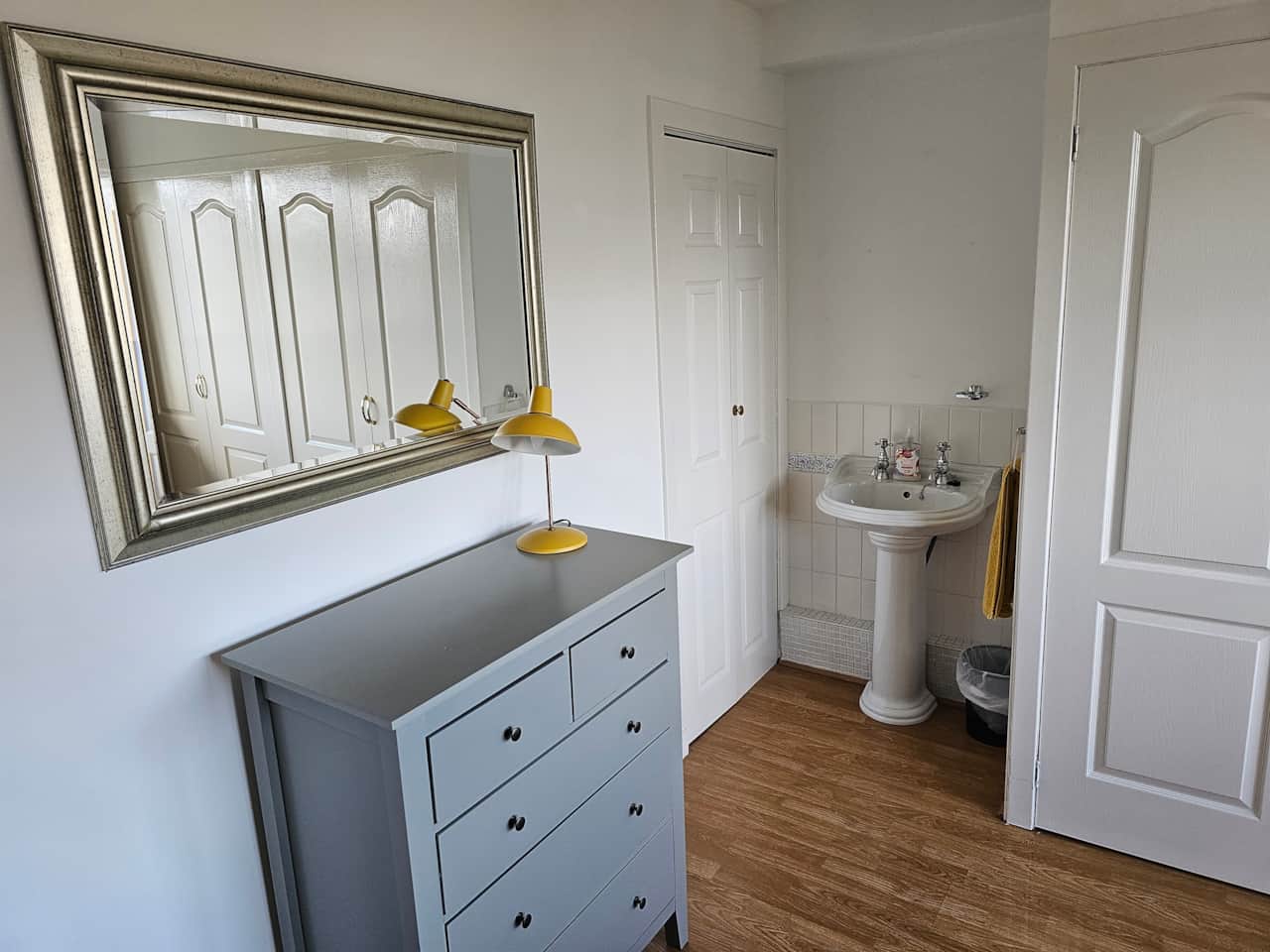 Master Bedroom with sink