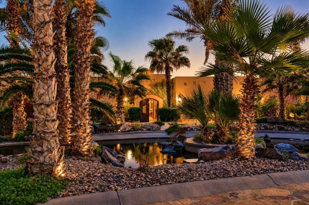 Front of Villa 