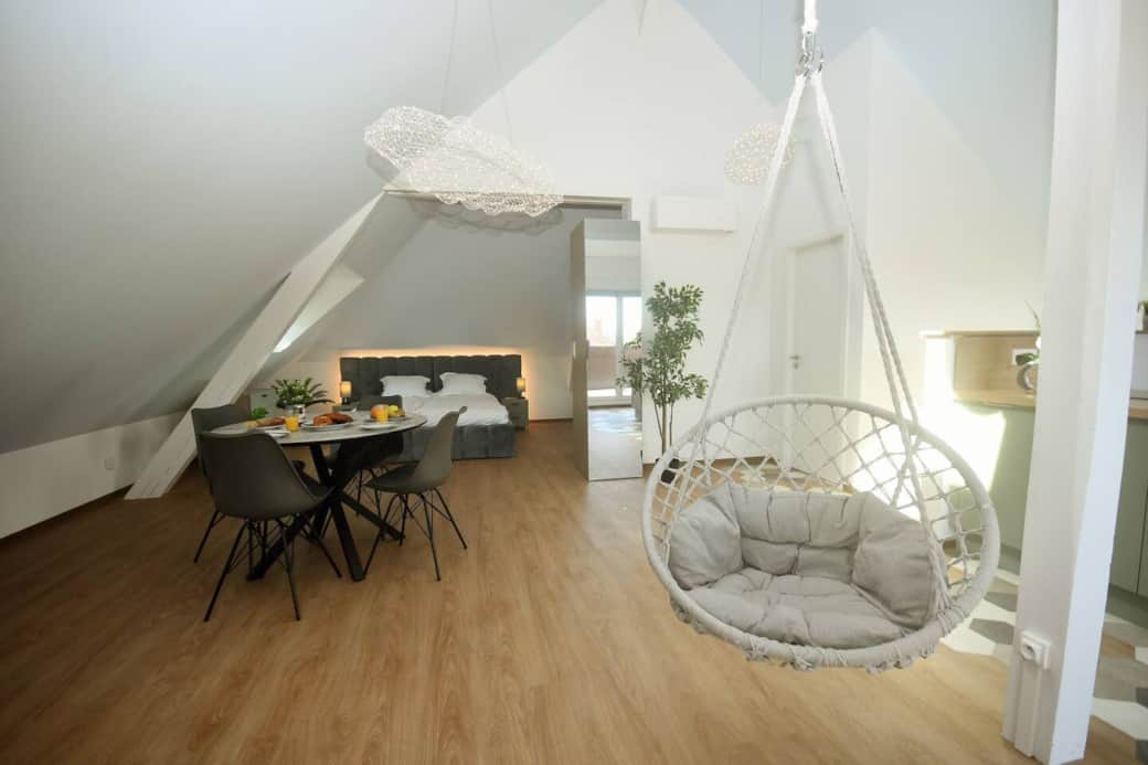 Un espace de vie ouvert et convivial.
