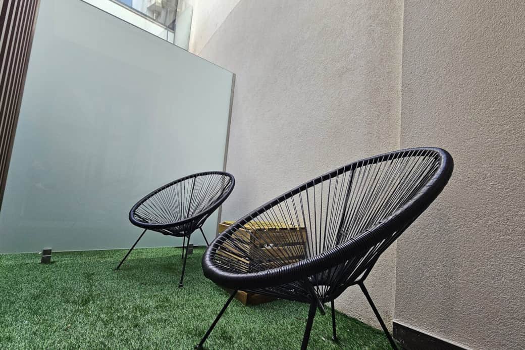 Private exterior terrace Private exterior terrace