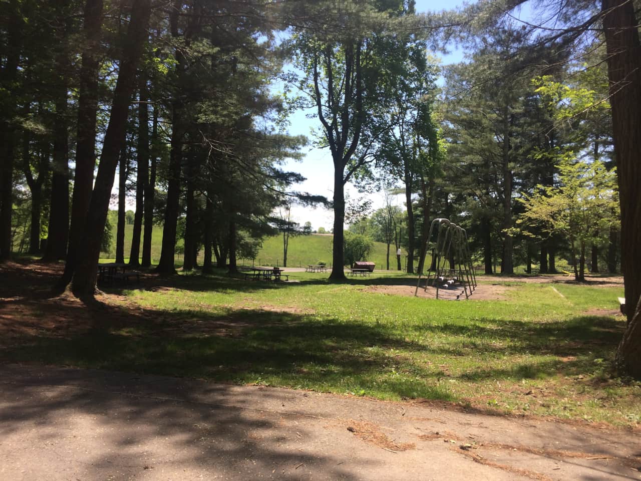 Picnic area and playground