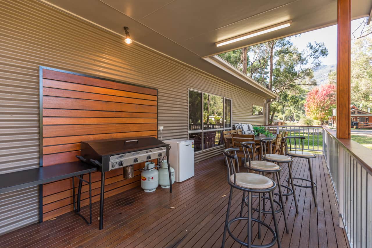 Gas BBQ: Enjoy outdoor cooking with convenience and flavor.