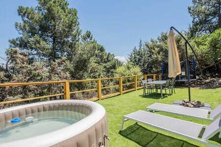Cabaña ecológica con jacuzzi — foto 2