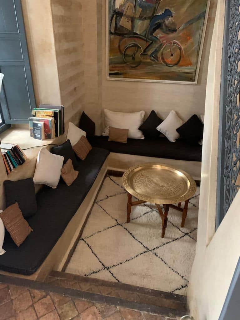 Riad Magellan-petit-salon-interieur