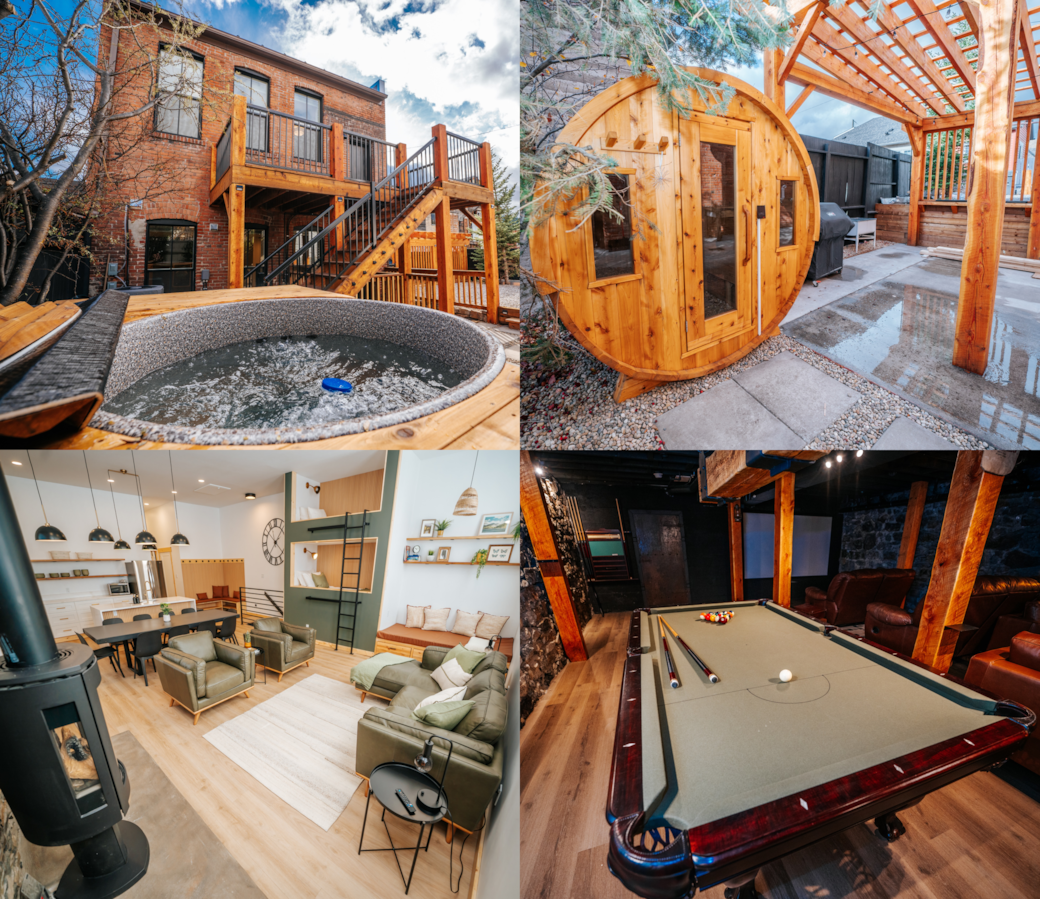 The Brick & Timber - Boutique Mountain Lodge for gatherings and building mountain memories 