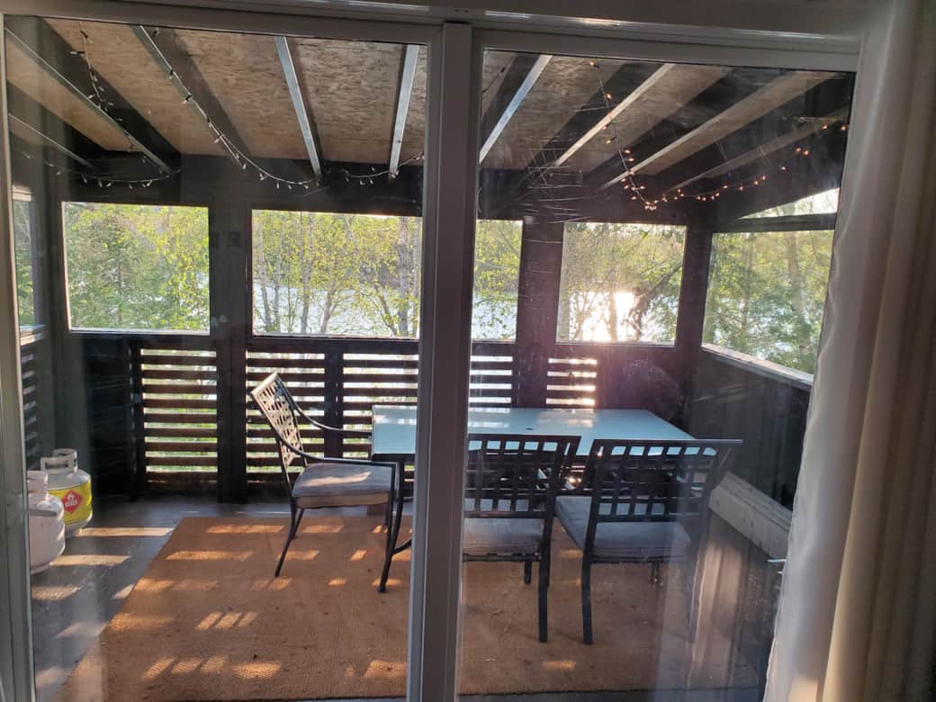 screened in porch