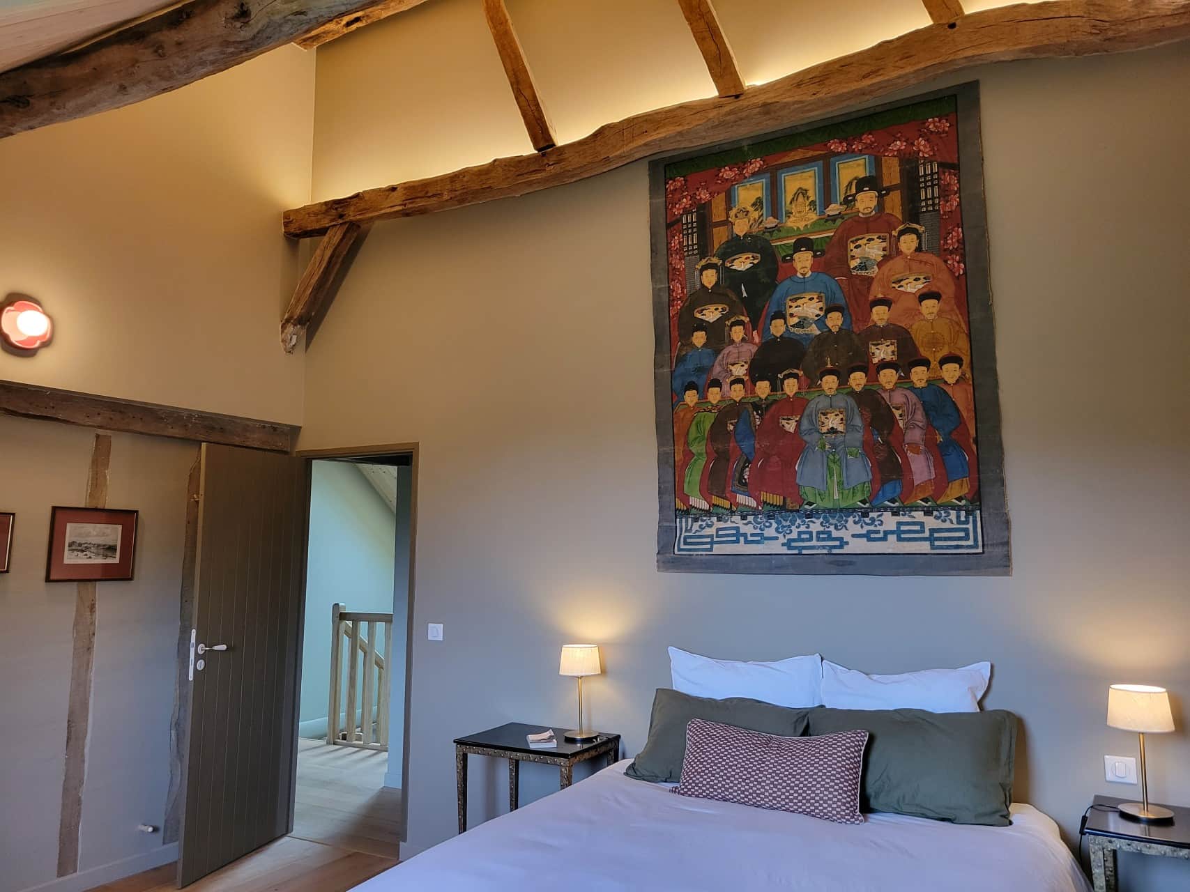 Chambre double Lichen - Maison Parenthèse