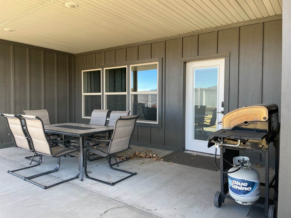 BBQ area