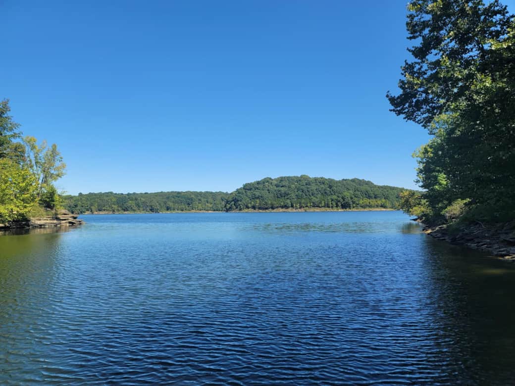 View from our dock
