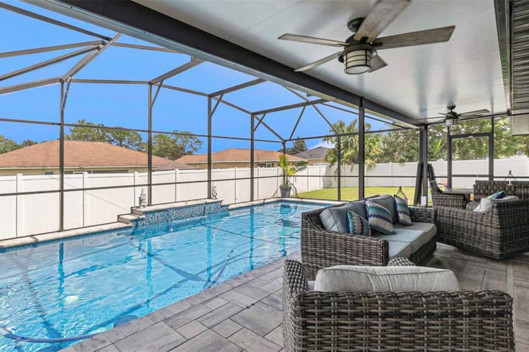 Relax your body in our Saltwater and Heated Pool that lights up at night