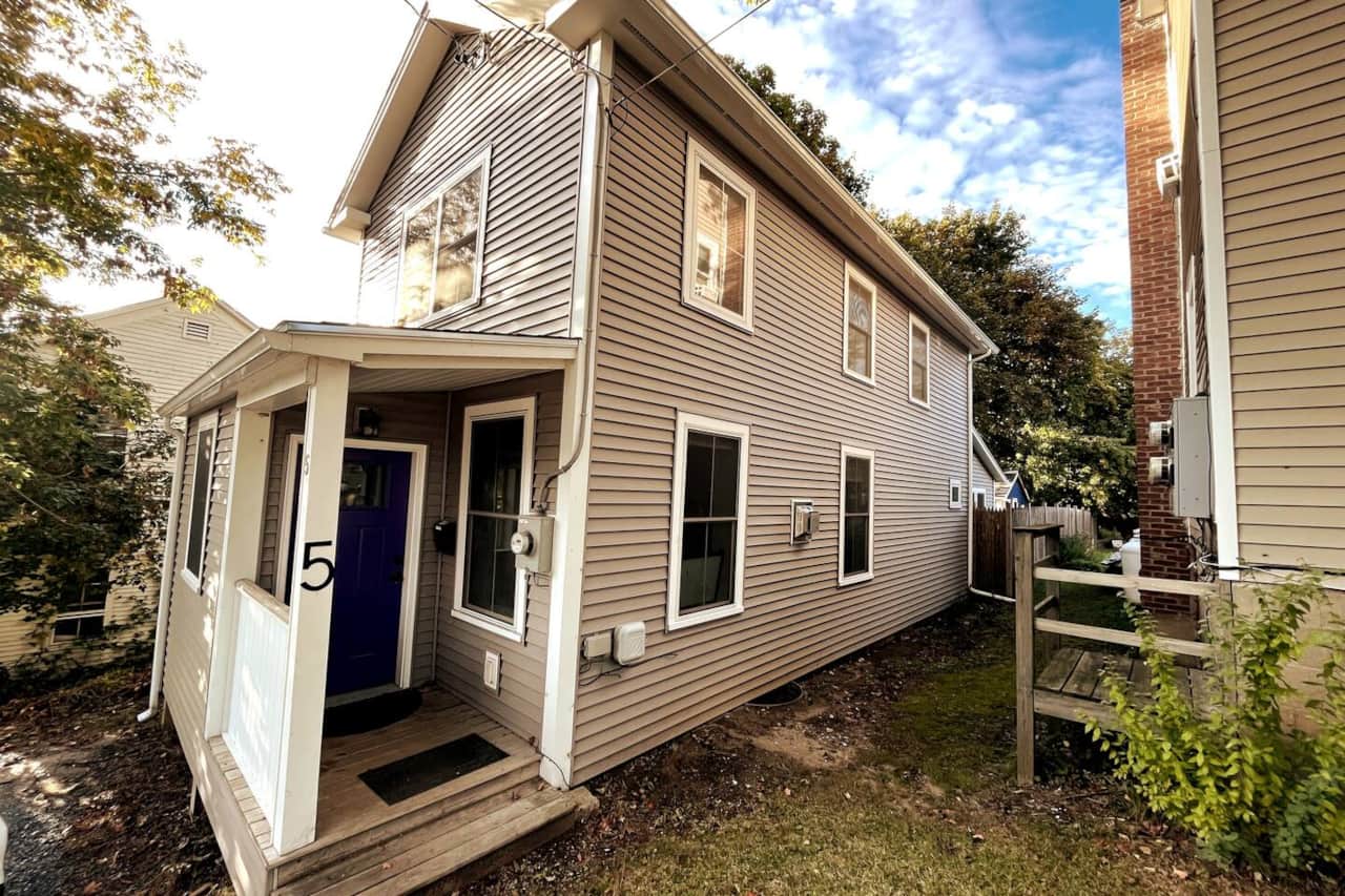 The Purple Door Cottage is a beautiful two bedroom home in the heart of Middlebury!