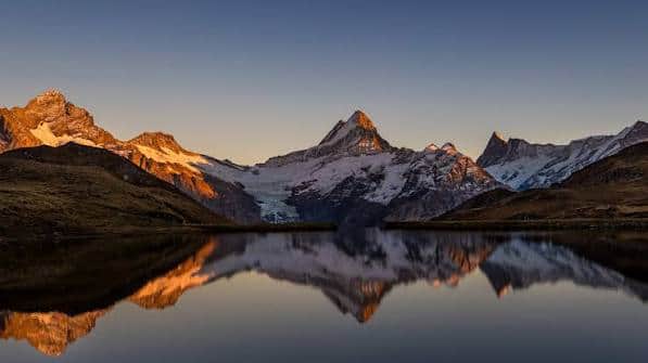 Bachalpsee above Grindelwald-First