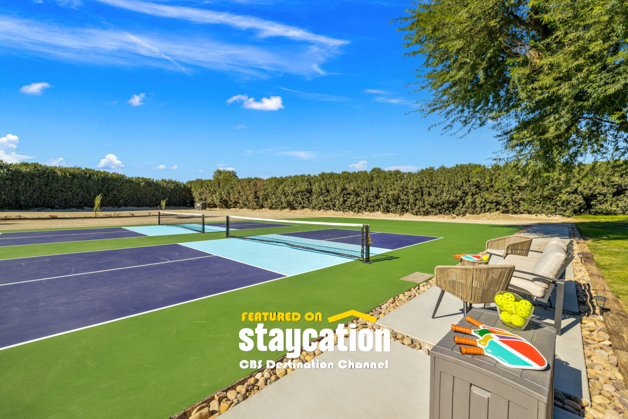 Private Double Pickleball Courts