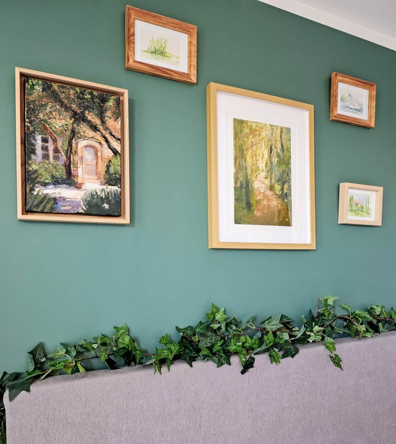 Décoration du "Studio Vert"