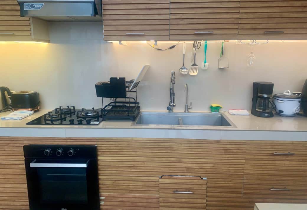 uva blue villas puerto viejo pool house luxury kitchen sink appliances