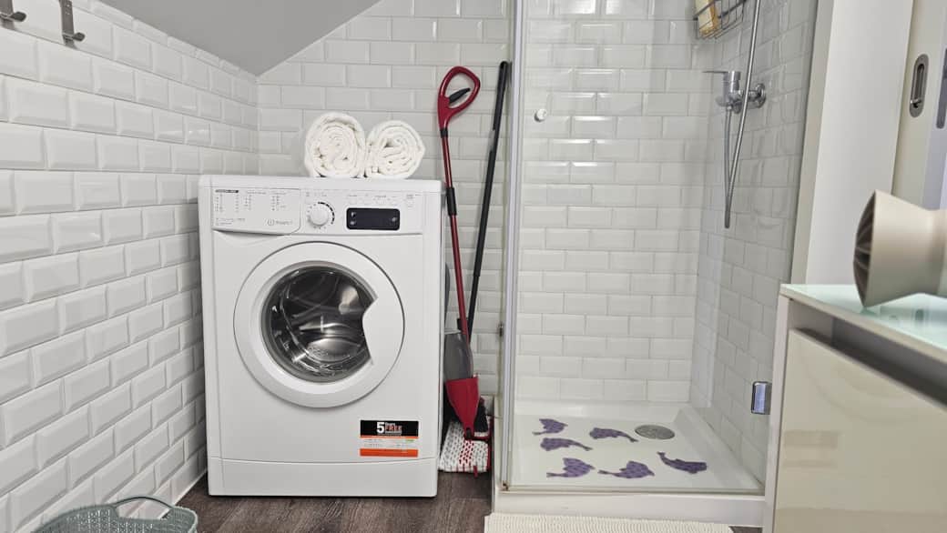 Bathroom laundry