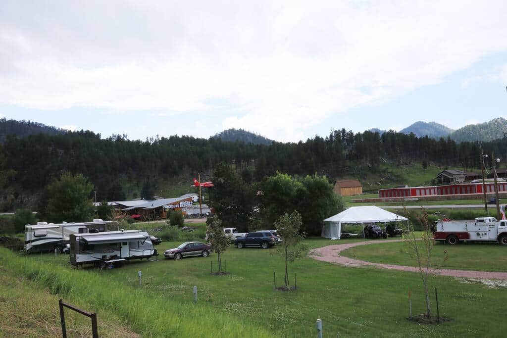 Small locally-owned campground surrounded by nature