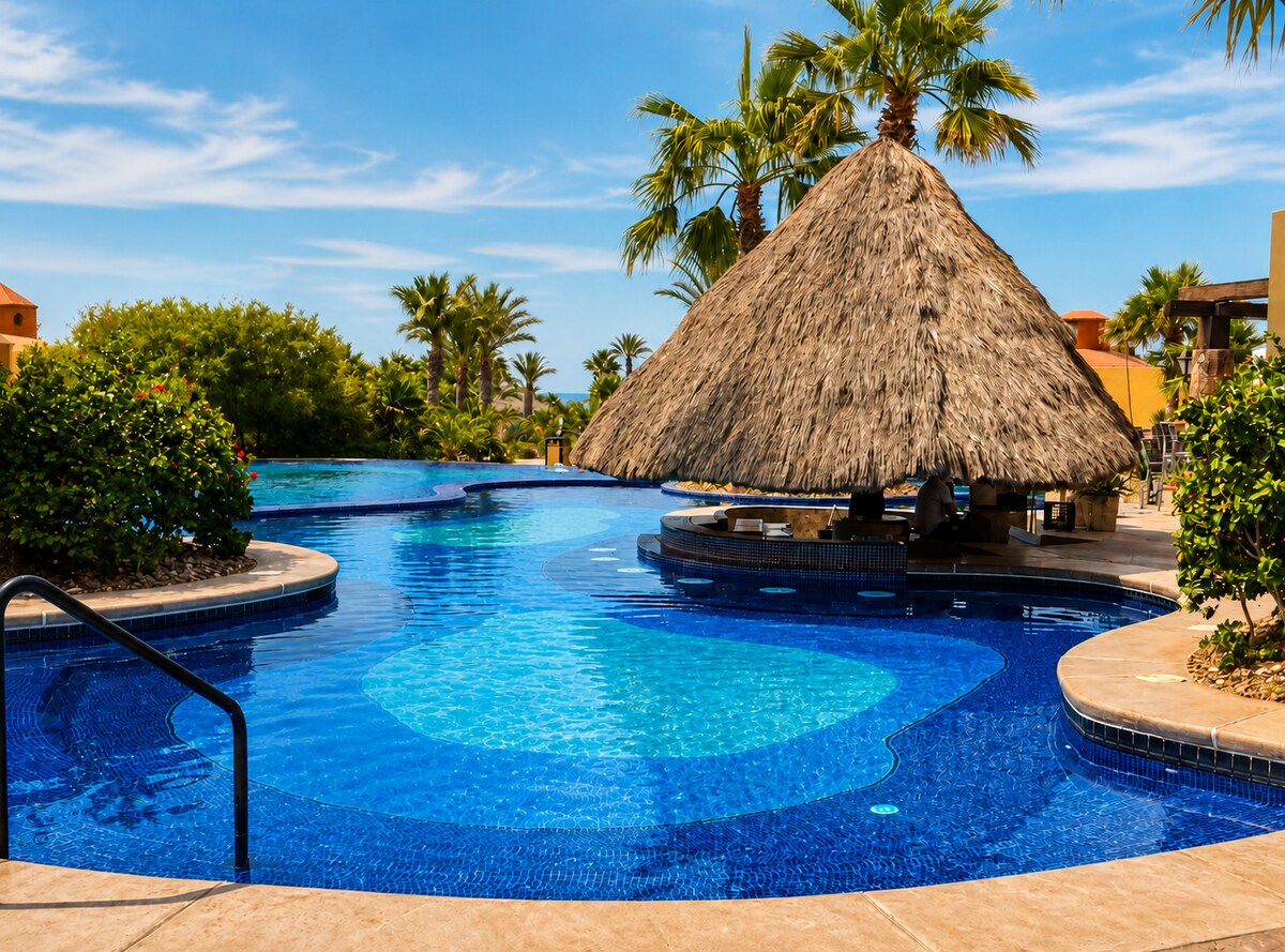 Resort Pools and Swim-Up Bar