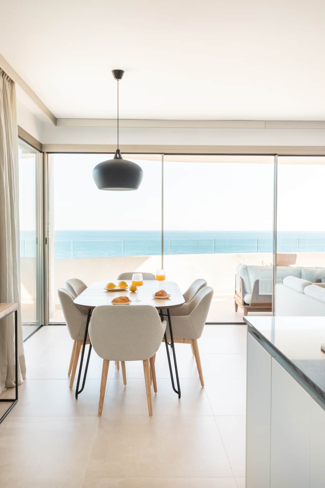 Dine with sea views Dine with sea views