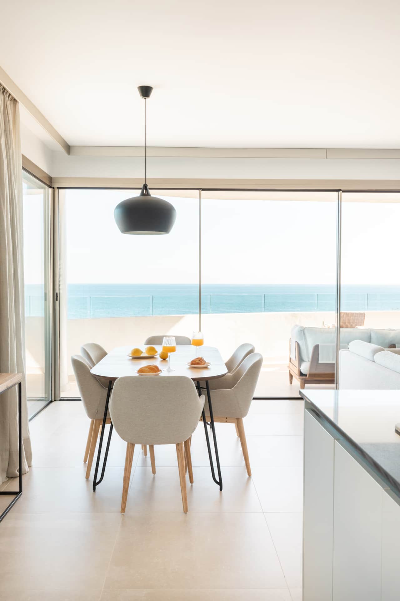 Dine with sea views