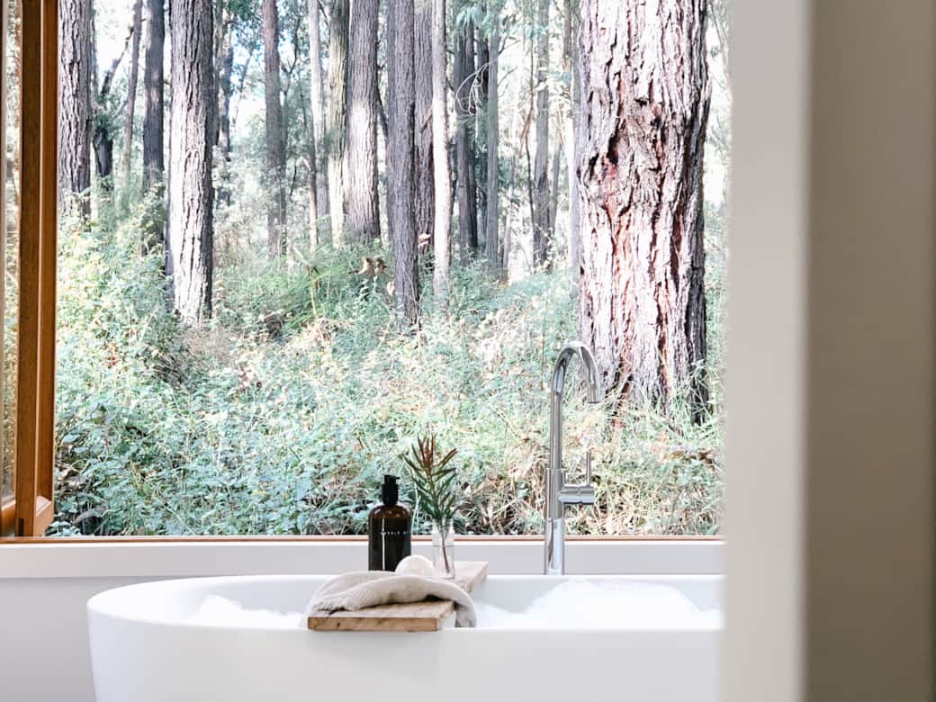 Bathing with nature