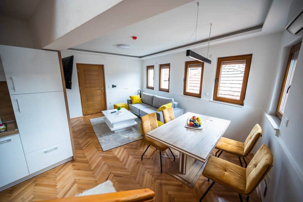 Living room with dinning table