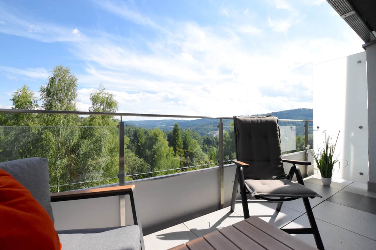 Balcony with a view
