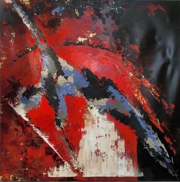 Original artwork at AZULIS Apartments #1, Olbia