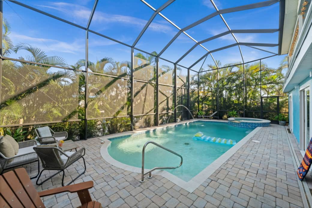 Pool area