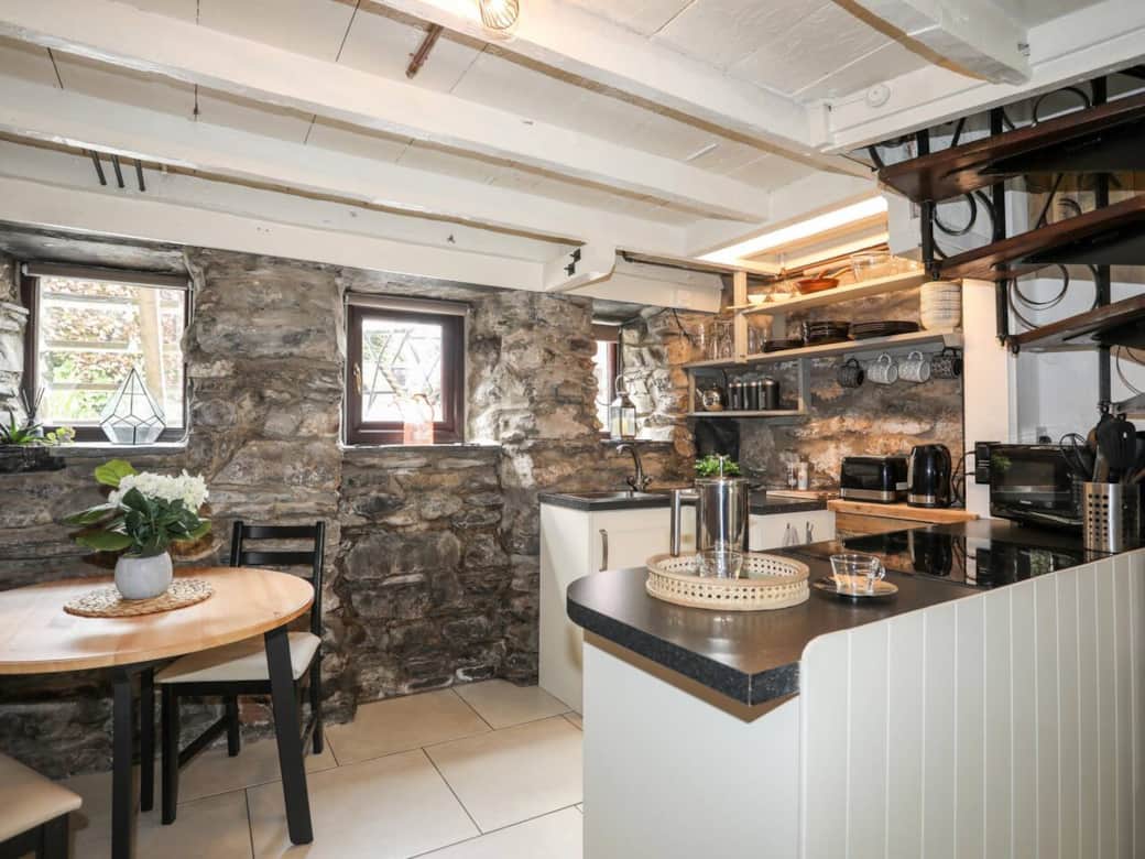 Dining and kitchen